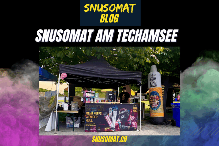 Snusomat am Techamsee Festival 2025 – Ein Highlight für Snus- und Vape-Fans